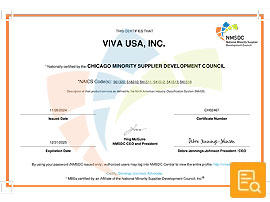 CMSDC MBE Certificate