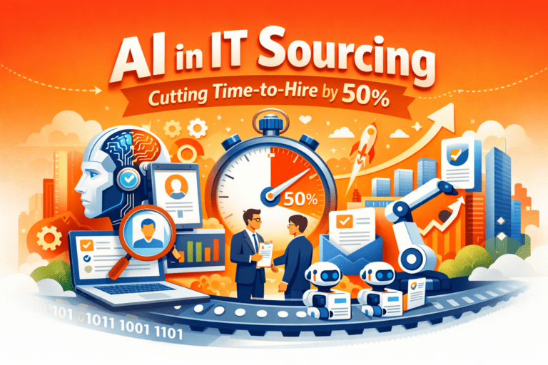 AI in IT Sourcing: How Machine Learning is Cutting Time-to-Hire by 50%