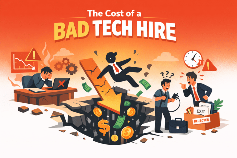 The Cost of a Bad Tech Hire: How to Calculate the Real ROI of Specialized Recruiting
